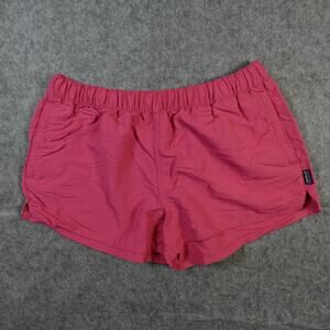 Patagonia Shorts Womens Medium Barely Baggies 2.5" Hiking Outdoors Pink